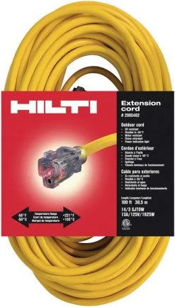 Heavy-duty Extension Cord 12/3X100